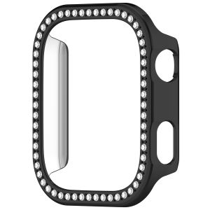 Vỏ Bảo Vệ Redmi Watch 6 Diamond Crystal Bumper Protector Shell Hollow Out Single Row Diamond Case Phụ Kiện Cho Đồng Hồ