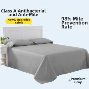 FANKJU | Solid Color Cotton Bed Sheet 1.5/1.8 Meters