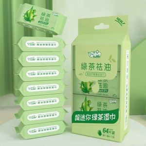 1184 Tissue Basah Mini / Tisu Basah Bebas Alkohol / Travelling Wet Tissue / Tisu Serbaguna