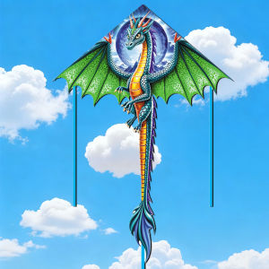 New Dragon Kites flying nylon kite string line outdoor fun toys eagle kite parafoil bird kites for sale traction kites factory