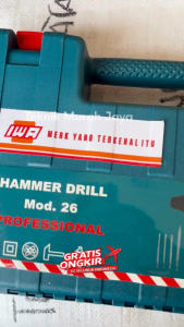 IWA MOD26 GBH 2-26 DRE SDS PLUS ROTARY HAMMER 3 FUNGSI BOR BOBOK BETON 26 MM BOSCH GBH 2-26 DRE