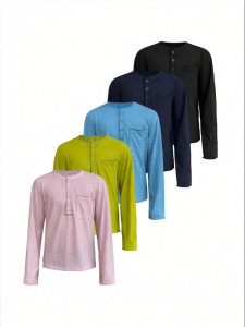 JCAESAR STUDIO | Turn-up Collar Pocket Design Long Sleeves