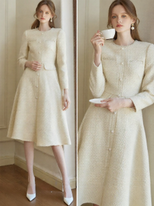 Roey s house | Đầm Ôm Dáng A Dài Winter Elegance