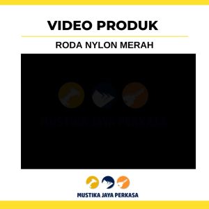 Roda Nylon Putih Merah Abu Hitam Lengkap