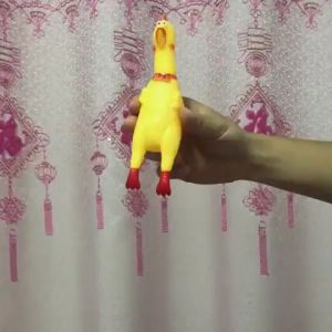 Screaming Chicken Squeaky Toy Dog Toy Bite Dog Chew Toy Puppy Toy Cat Toy Cat Toys For Cats Pet Toy Pet Toys For Cat Dog Toys For Bite 狗狗玩具 宠物玩具 猫玩具