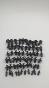 30/60Pcs 5mm 6mm 7mm 8mm 9mm 10mm Hole Car Bumper Rivet Fastener Auto Fender Trim Panel Clips For Honda Nissan Toyota Hyundai