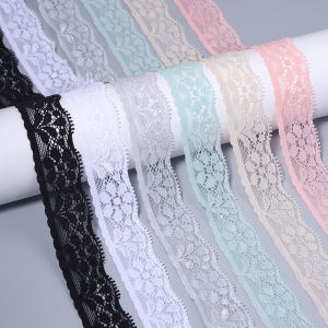 10yards/Lot 20mm Lace Ribbon Handicrafts Embroidered Net Lace Fabric Trim For Sewing Fabric Lace Ribbon Clothing Accessories