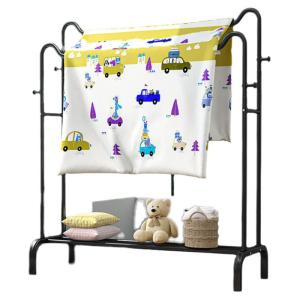 ZHUANJIAO | Foldable Simple Indoor Double Pole Clothes Hanger