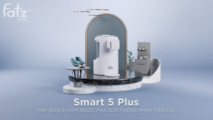 Máy đun và hâm nước pha sữa thông minh FATZ BABY Smart 5 Plus FB3823HB thiết kế hiện đại dung tích 2 lít