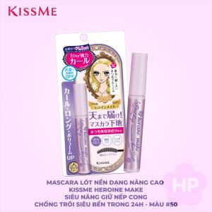 Mascara Lót Nền Dạng Nâng Cao Siêu Giữ Nếp Cong Kissme Heroine Make Curl Keep Makeup Base 6G ( Màu Tím Khói 50 )