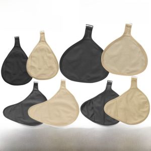 Portable Extended Hook Protective Bag Lightweight Silicone Prosthetic Breast Cotton Bra Sweat Absorbent Cover All-Match Color