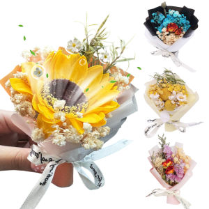 Car Air Fresheners Creative Dried Flower Bouquet Car Interior Air Conditioning Outlet Decoration