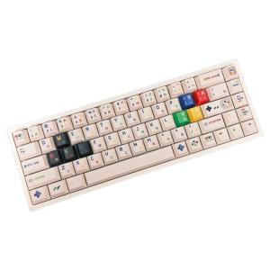 Childhood Theme Customization PBT Five-Side Heat Sublimated Keyboard Keycap Set Black and White Full Set