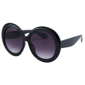 Retro Big Round Frame Sunglasses Lady Oversized Fashionable Street View Sunglasses Beach Resort Sunglasses