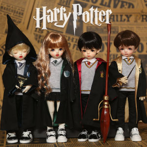 Harry Potter Theo Chủ Đề Bjd 6 Điểm Đại Học Đồng Nhất Bộ Búp Bê Với Cây Đũa Phép Khăn 1/6 Yosd Búp Bê Sưu Tập Đồ Chơi Cho Tiệc Sinh Nhật