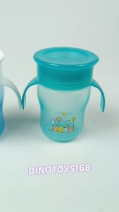 OLLYKIDS ALYONA AL-024 TRAINING CUP PREMIUM 240ML/ 8oz SIPPER CUP 360° GELAS ANAK BELAJAR MINUM DENGAN PEGANGAN ANTI TUMPAH
