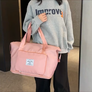 Túi Du Lịch 2 Tầng Gấp Gọn Đa Năng – Cỡ Lớn Gắn Vali Cao Cấp