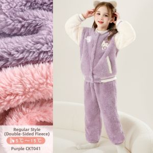Hello Kitty | Fluffy Thick Princess Style Girls Loungewear Set