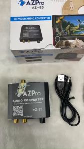 Bộ chuyển quang optical sang audio AVcó nút điều chỉnh âm lượng hàng chính hang AZPRO