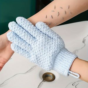Exfoliating Bath Gloves For Shower - Deep Exfoliating Body Scrub Shower Scrubber Shower Exfoliating Gloves For Women & Men