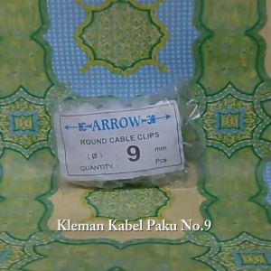 Kleman Kabel Paku No 9 Perbungkus