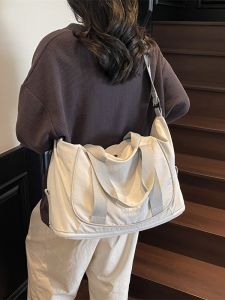 Caldo Kiss Womens Large Capacity Expandable Travel Bag Handbag Shoulder Bag Fitness Bag Canvas Material Foldable Leisure