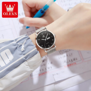 OLEVS | Silent Exam Time Displaying Watch for Girls