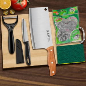 All-in-One Knife and Cutting Board Set