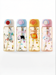 Haers | Portable Childrens Water Bottle PPSU Straw