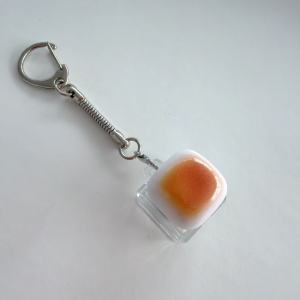 Bandai | Bread Keycap Stress Relief shine Clicker Keychain Mechanical Keyboard Button Decompress Fingertip Keyring fidget toy sensory toy
