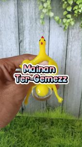 Squishy Ayam Bertelur / Chicken Splat Toy / Anti Stress