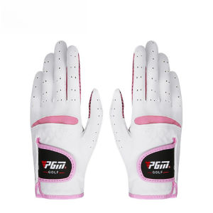 1 Pair Womens Golf Gloves Sports Anti Slip Design ST007