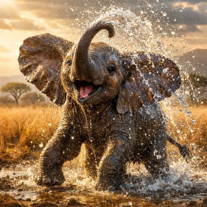 HUACAN Diamond Painting Elephant Animal Full Square Round Drill Hobby Creative Unique Gift Diamond Mosaic Home Decor
