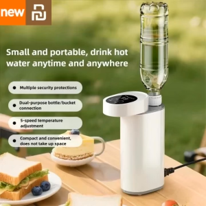 [Sg In Stock]Youpin Portable Instant Hot Water Dispenser Mini Electric Heating Kettle Travel Desktop Compact Fast Heating Water