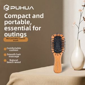 PUHUA | Massage Scalp Portable Cushion Hairbrush