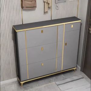 Large Capacity Shoe Rack Multi-Layer Shoe Cabinet with Drawer Almari Kabinet Kasut Rak Kasut 鞋柜 鞋櫃
