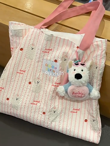 พวงกุญแจหมาน้อย พวงกุญแจหมาเวสต์ไฮต์แลนด์ West Highland นุ่มนิ่ม ใช้ห้อยกระเป๋า หรือ แขวนกุญแจ ตุ๊กตาหมาเครื่องประดับคู่รักส่งของขวัญ