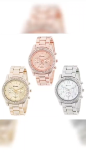 Jam Tangan Wanita Korea Full Diamond & Stainless Steel: Model Terbaru 2023