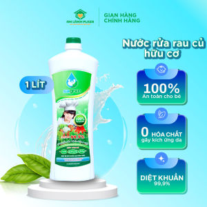 Nước rửa rau củ quả thực phẩm hữu cơ Sagren An Lành loại bỏ chất bảo vệ thực vật an toàn cho bé có giấy kiểm định
