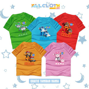 Kaos Anak Custom Poli Free Nama I Kaos Anak I Kaos Custom