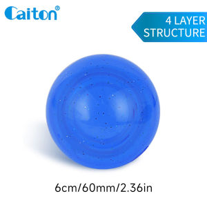 Caiton 1pc 4-Layer Park Golf Ball – Superior Durability Enhanced Spin Vibrant Colors High Elasticity For Fun and Training.