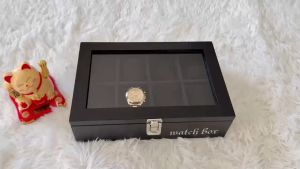 *พร้อมส่ง*ไม้แท กล่องนาฬิกา 8 เรือน กล่องใส่นาฬิกา Watch Box กล่องของขวัญ