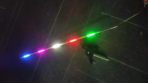 12V LED RGB Truck Car Antenna Light Decorative Whips Flagpole Lamp Colorful Streamer Flashing Pilot Lights for Trunk Jeep UTV ATV