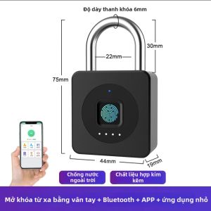 elinksmart | Khóa Điện Tử Thông Minh Điều Khiển Từ Xa Chống Nước Chống Gỉ Có Mật Khẩu Vân Tay