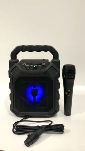 SPEAKER 3 INCH MURAH SPEAKER PORTABLE FREE MIC KARAOKE BLUETOOTH 668 SPEAKER MIC JACK BASS MKC KIMISO