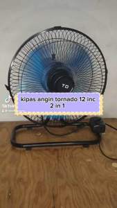 [COD] KIPAS ANGIN TORNADO 2IN1 12 INCH / KIPAS DINDING / KIPAS MEJA / KIPAS LANTAI