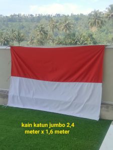 BENDERA MERAH PUTIH JUMBO 24 METER X 16 METER