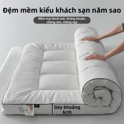 Meiji | Nệm topper mềm sợi đậu nành dùng phòng ngủ hoặc ký túc xá