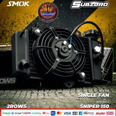 SNIPER 150 RADIATOR SMOK 2-ROWS BIGGER (SINGLE FAN or DUAL FAN)