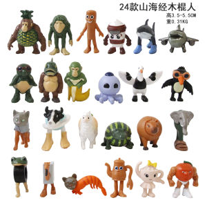 ของเล่นโมเดลรูปสัตว์เทพธิดาจากหนังสือโบราณ เรื่อง จันทร์ หยาง สัมผัสกับการเล่นของเล่นแบบมีโครงกระดูกไม้ทั้งชุด